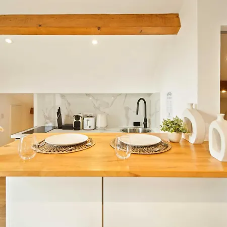 아파트 Bright - Ac- 2p - Center Of St Tropez 쎙뜨호뻬